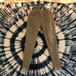 American Eagle Denim X Sateen jeggings, size 6